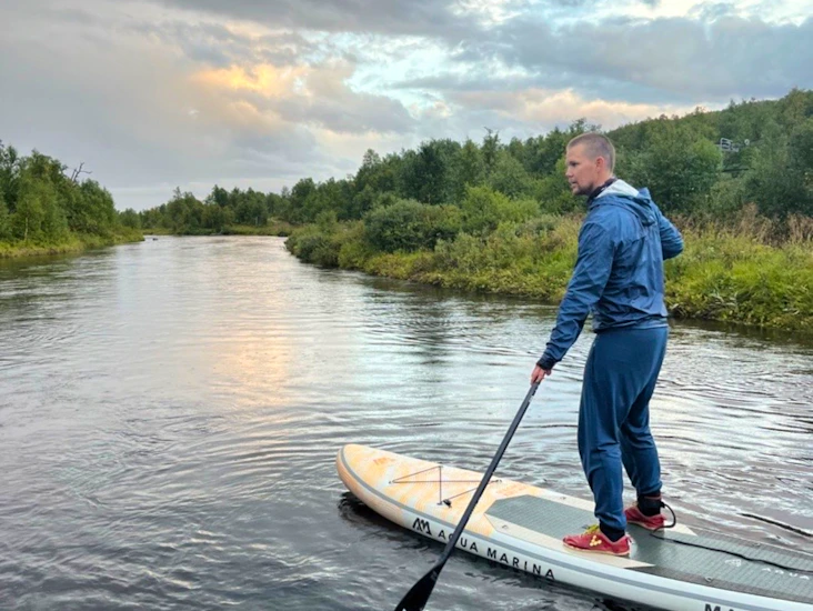 Uppblåsbar sup fr aqua marina