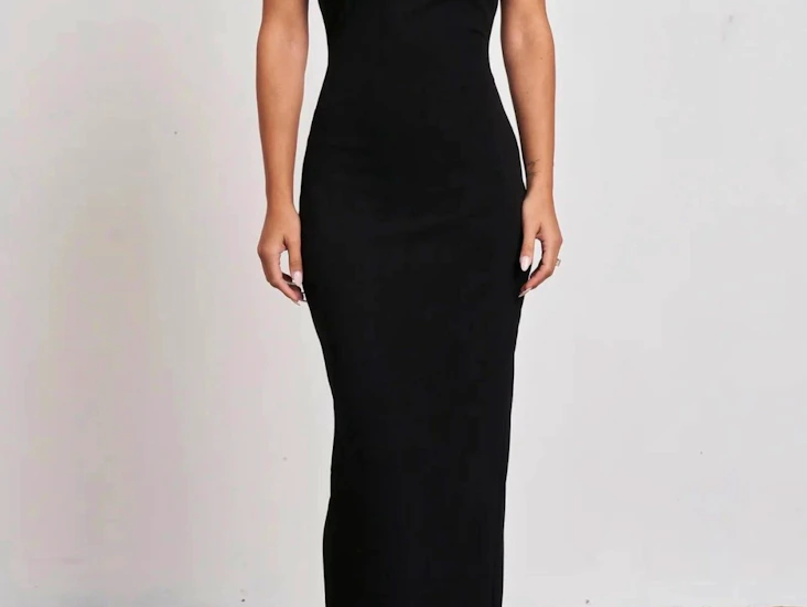 Verona gown - svart selskapskjole