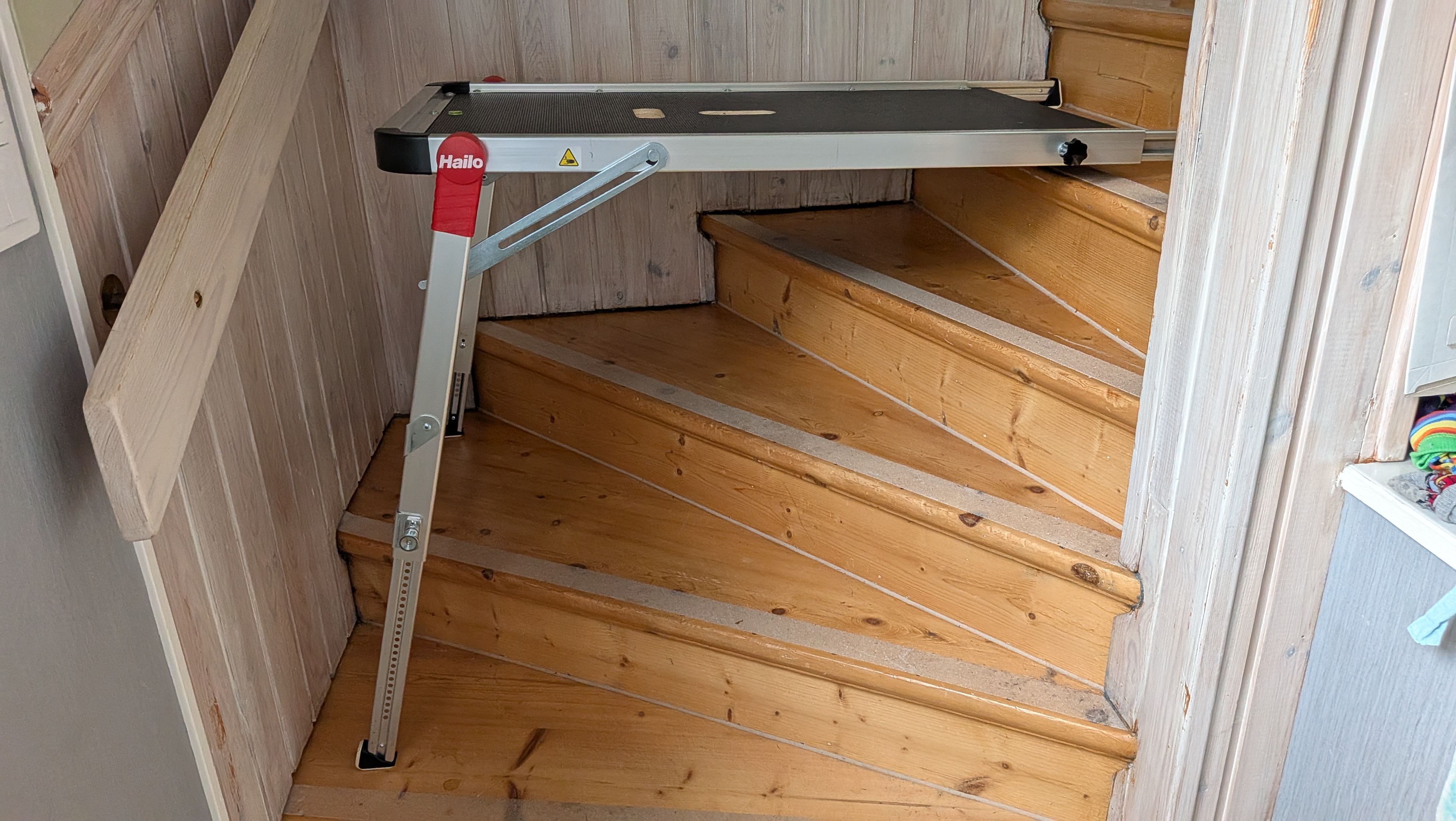 Hailo tp1 trapp plattform för trappstege