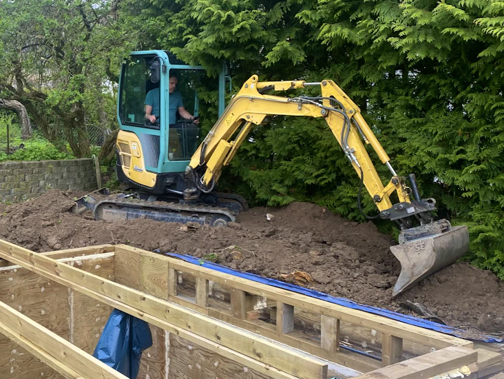 Stark & smidig minigrävare