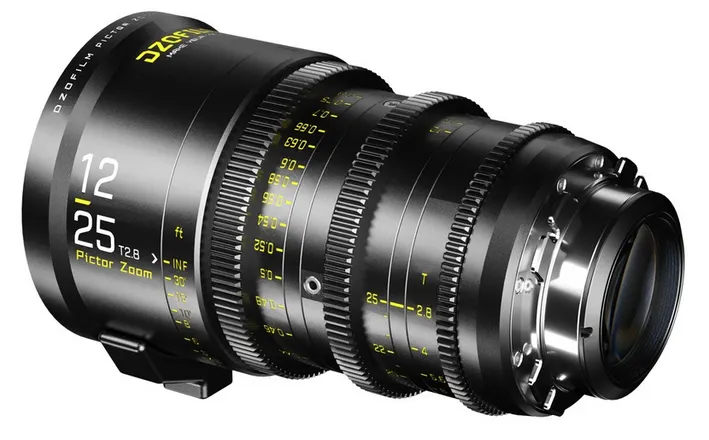 Dzo pictor 12-25mm f2.8 cine zoom pl/ef
