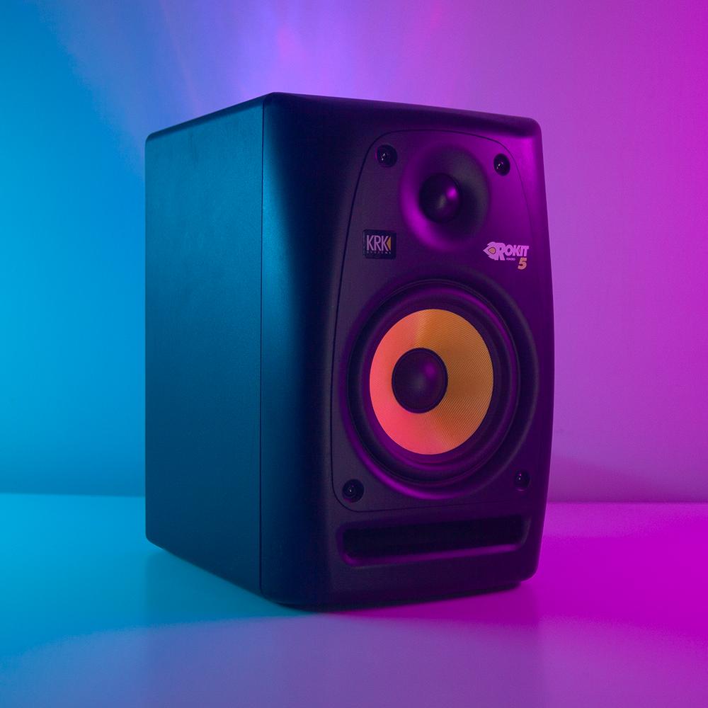 Small party speaker package - 2x studio speakers 5 inch - krk rokit 5 g2