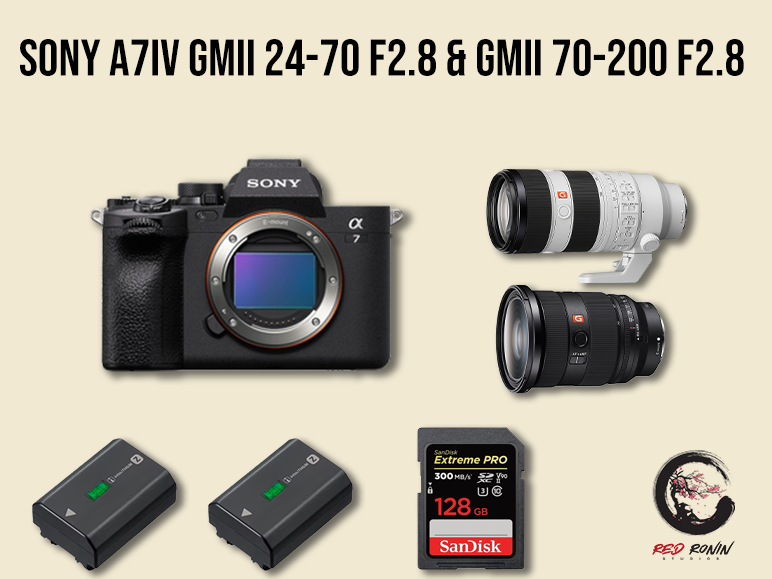 Sony a7iv & gmii 24-70 f2.8 & gmii 70-200mm f2.8