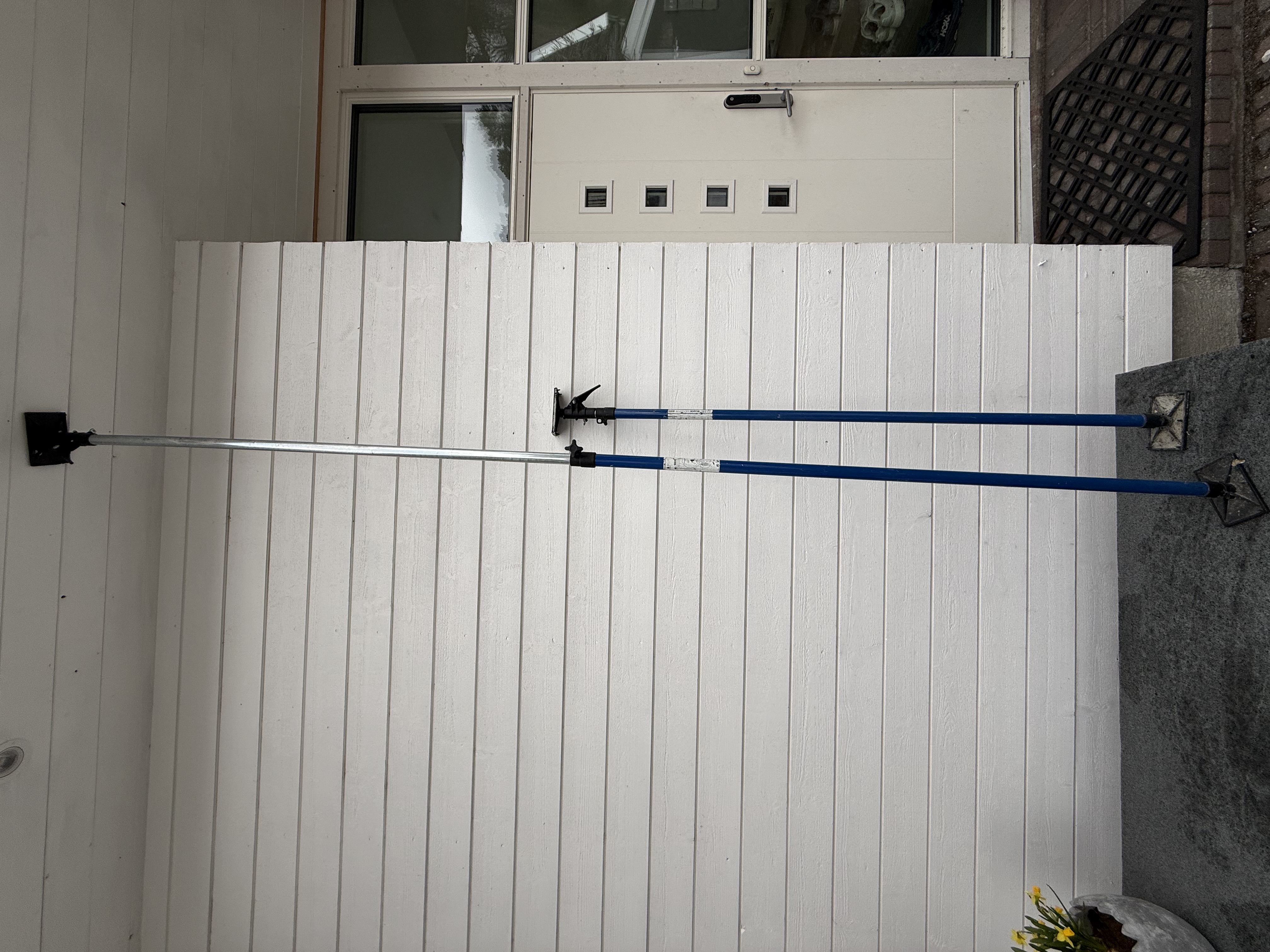 Teleskopstøtte monteringsstøtte 145-290cm