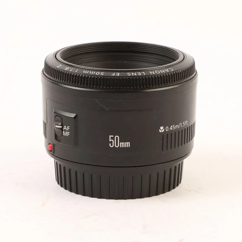 Canon 50mm f1.8 lens