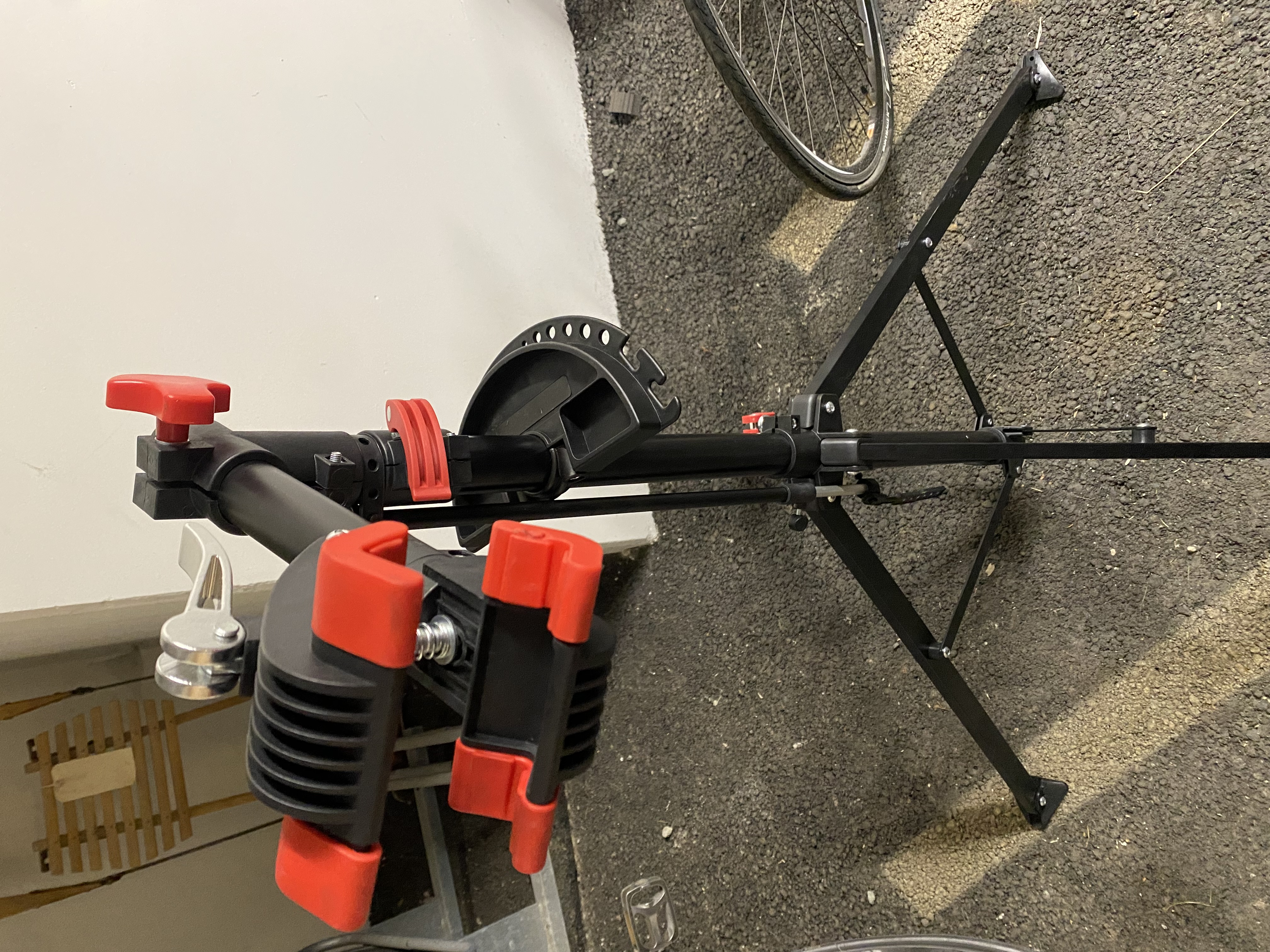 Mekkestativ for sykkel