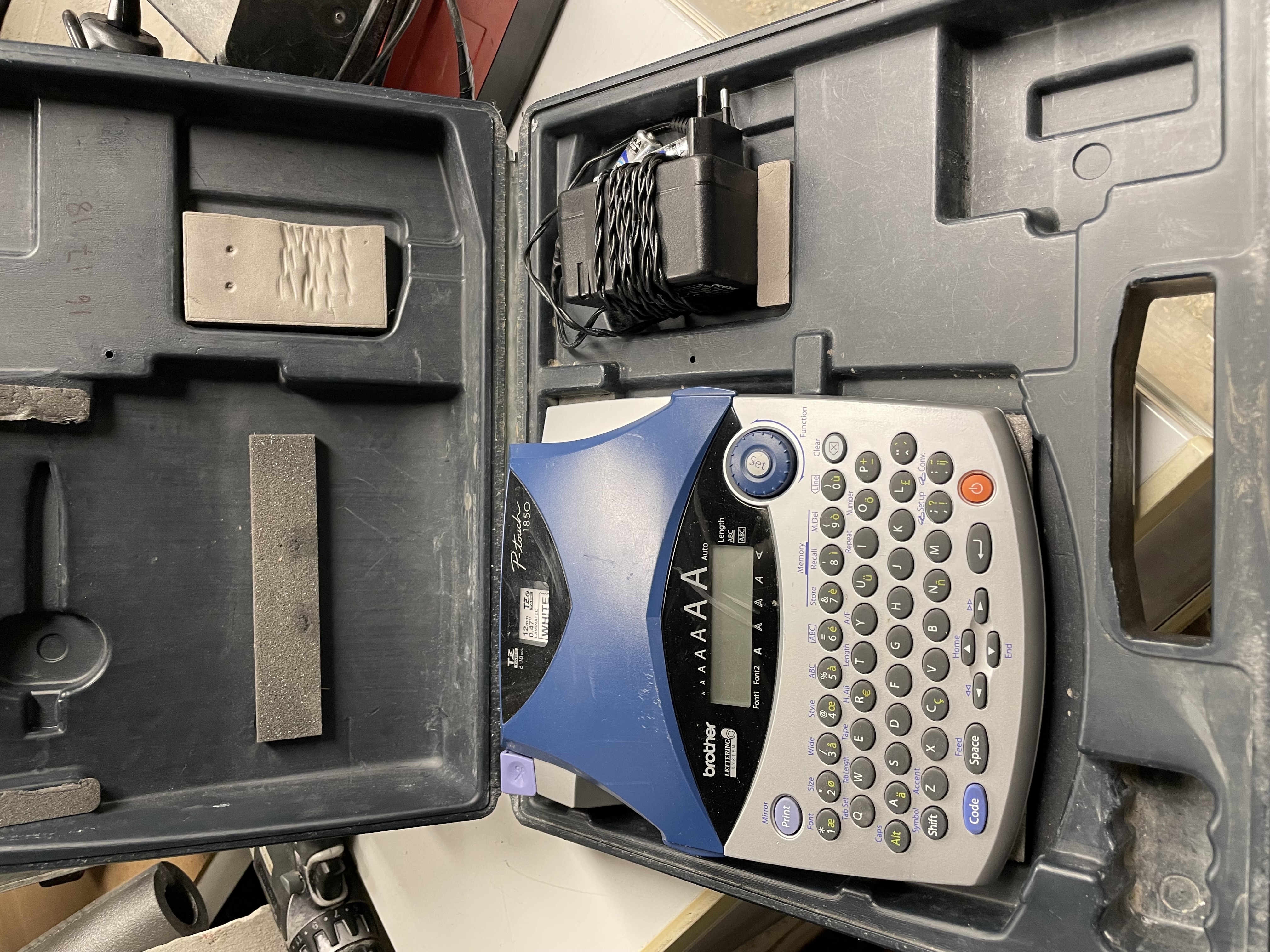 Märkmaskin – brother p-touch 1850