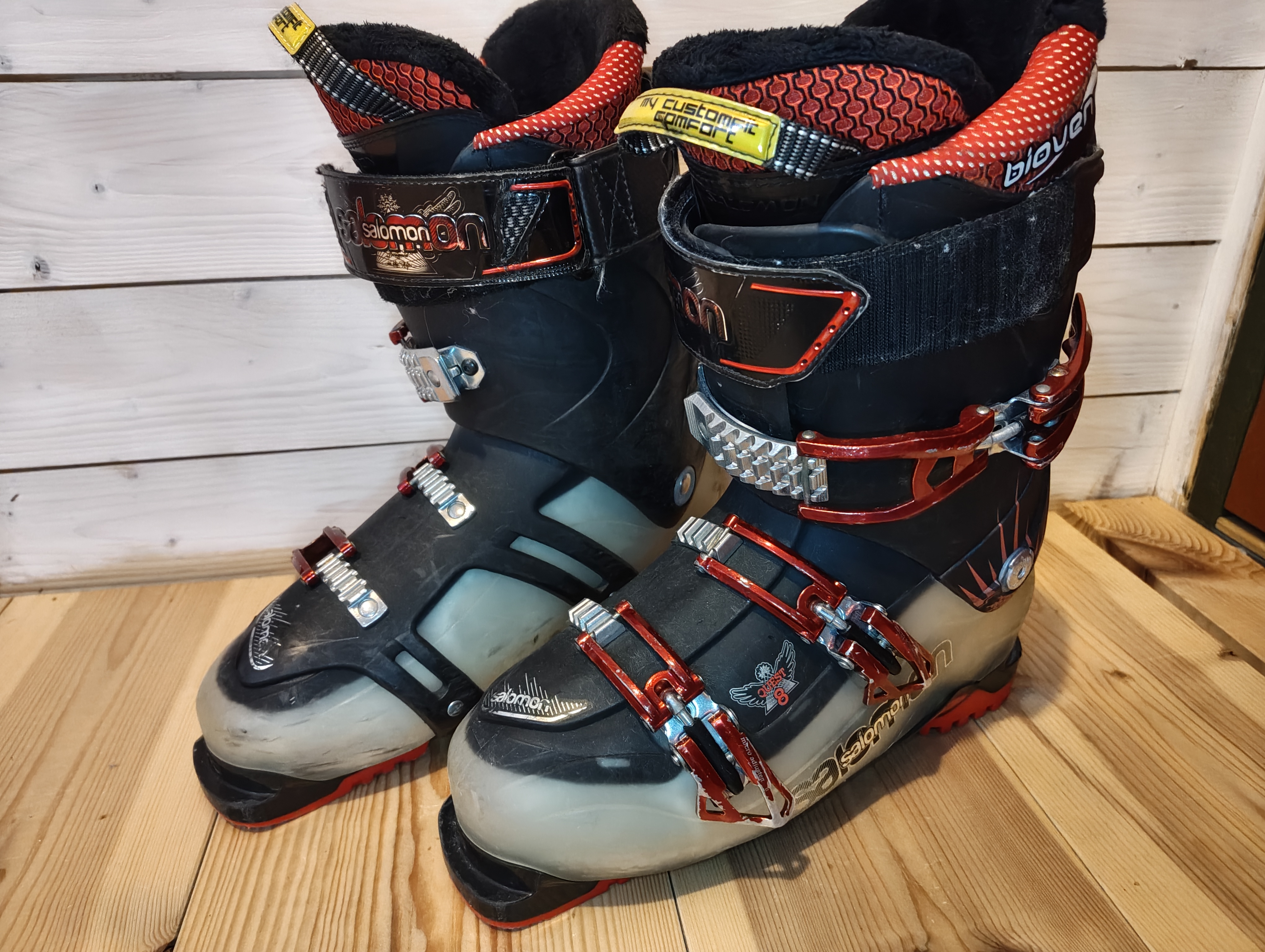 Alpinpjäxor salomon 28 cm
