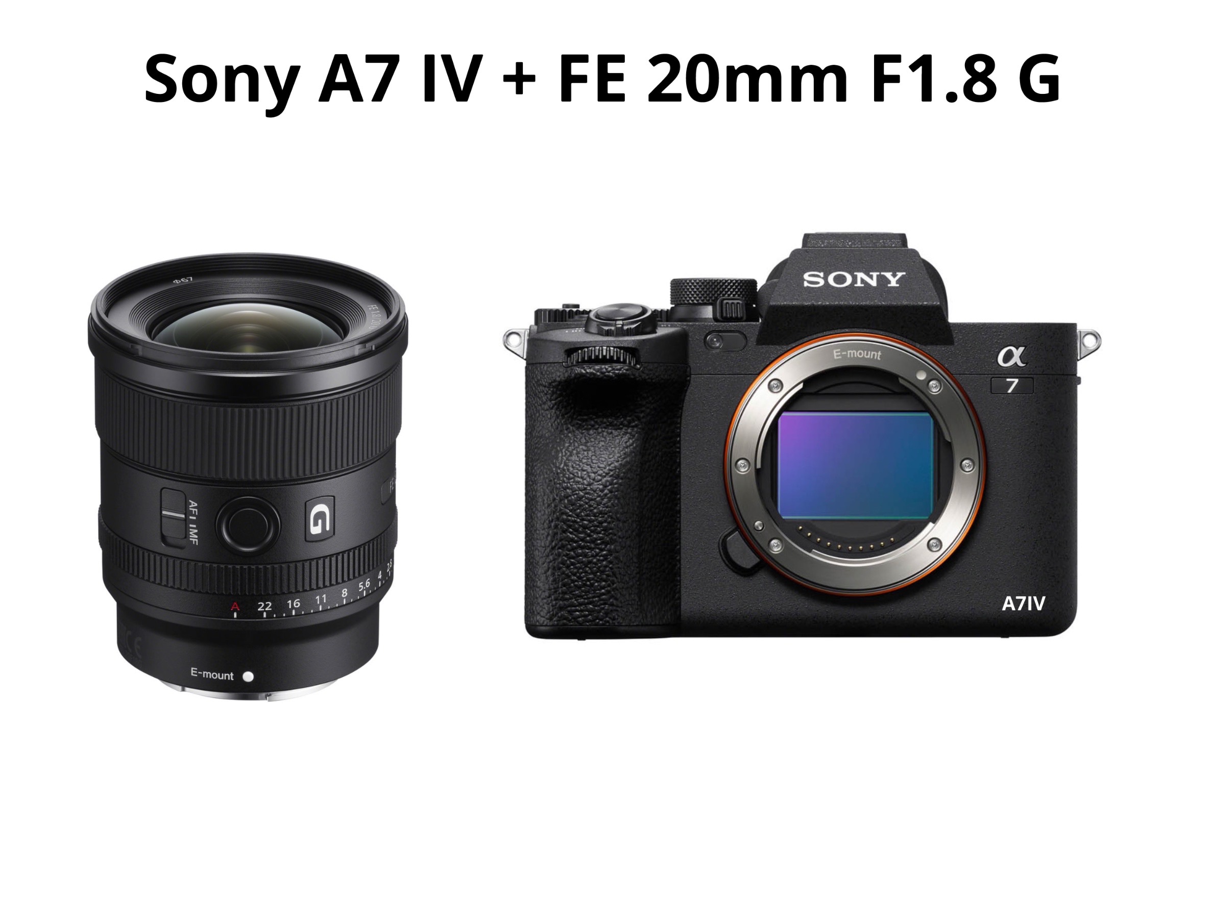 Sony a7iv + fe 20mm f1.8 gm