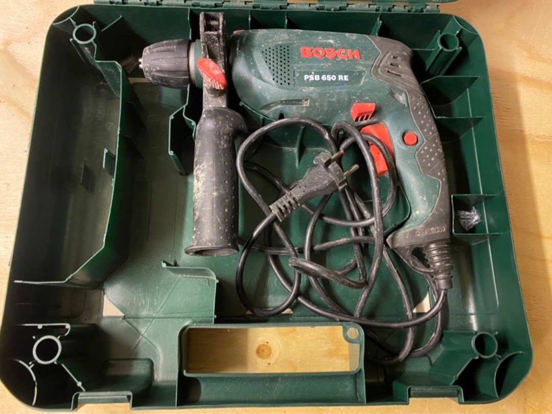 Bosch psb 650 re slagborrmaskin