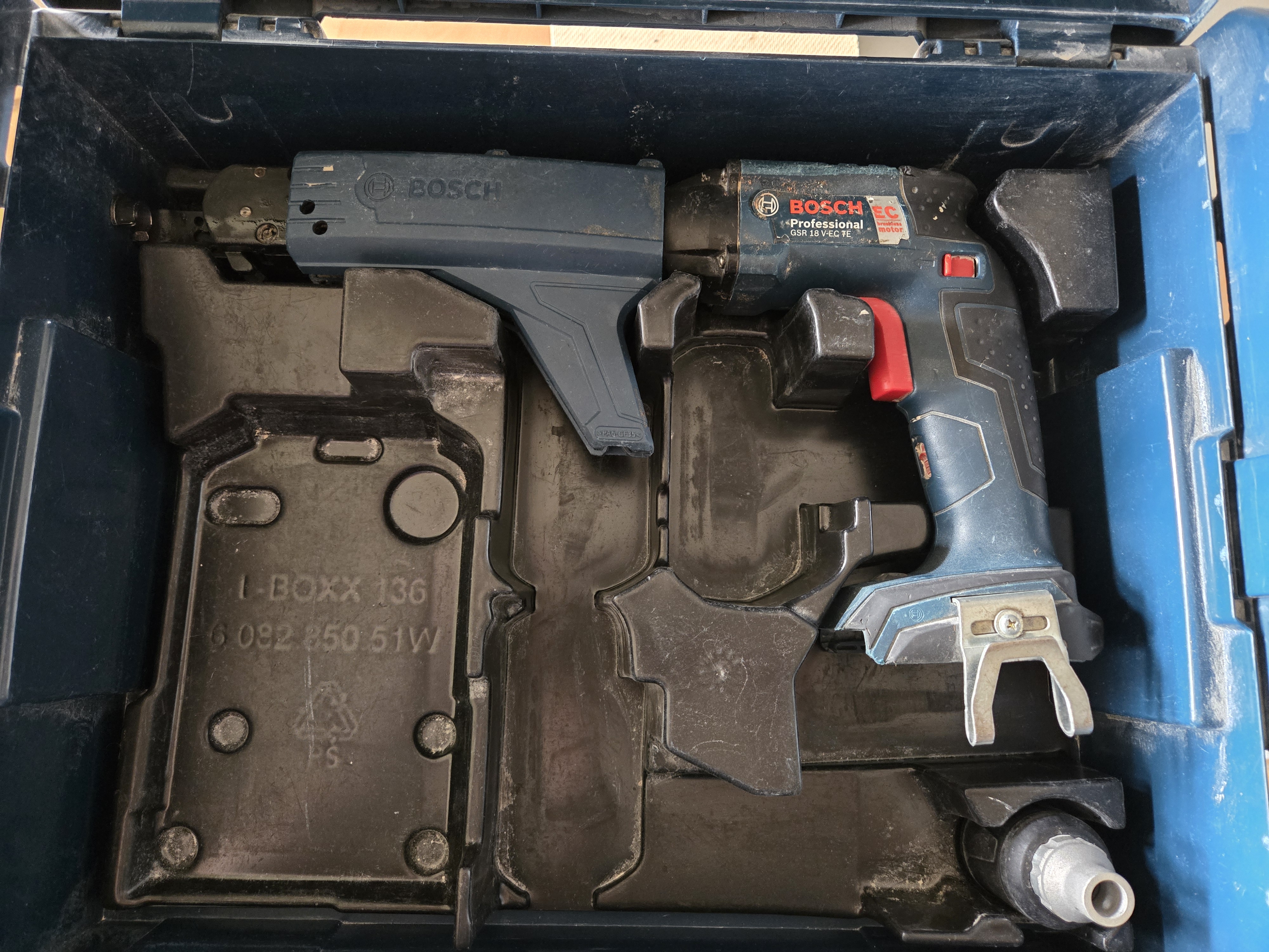 Bosch gsr 18 v-ec te, gipsskrumaskin