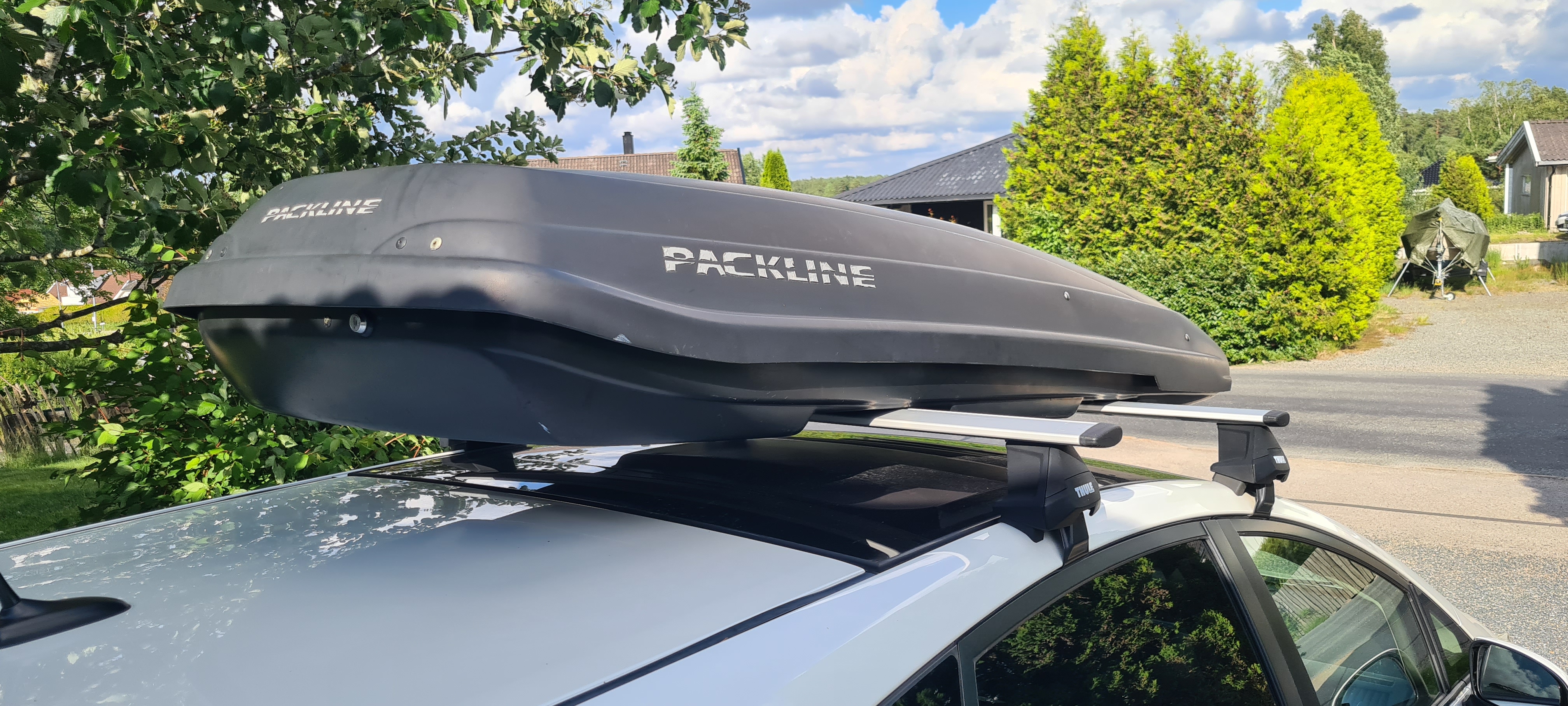 Romslig packline takboks