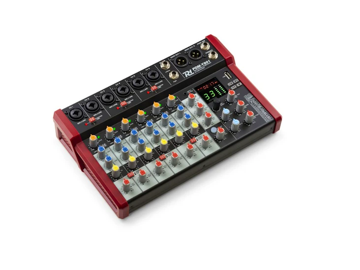 8-kanalers mixerbord