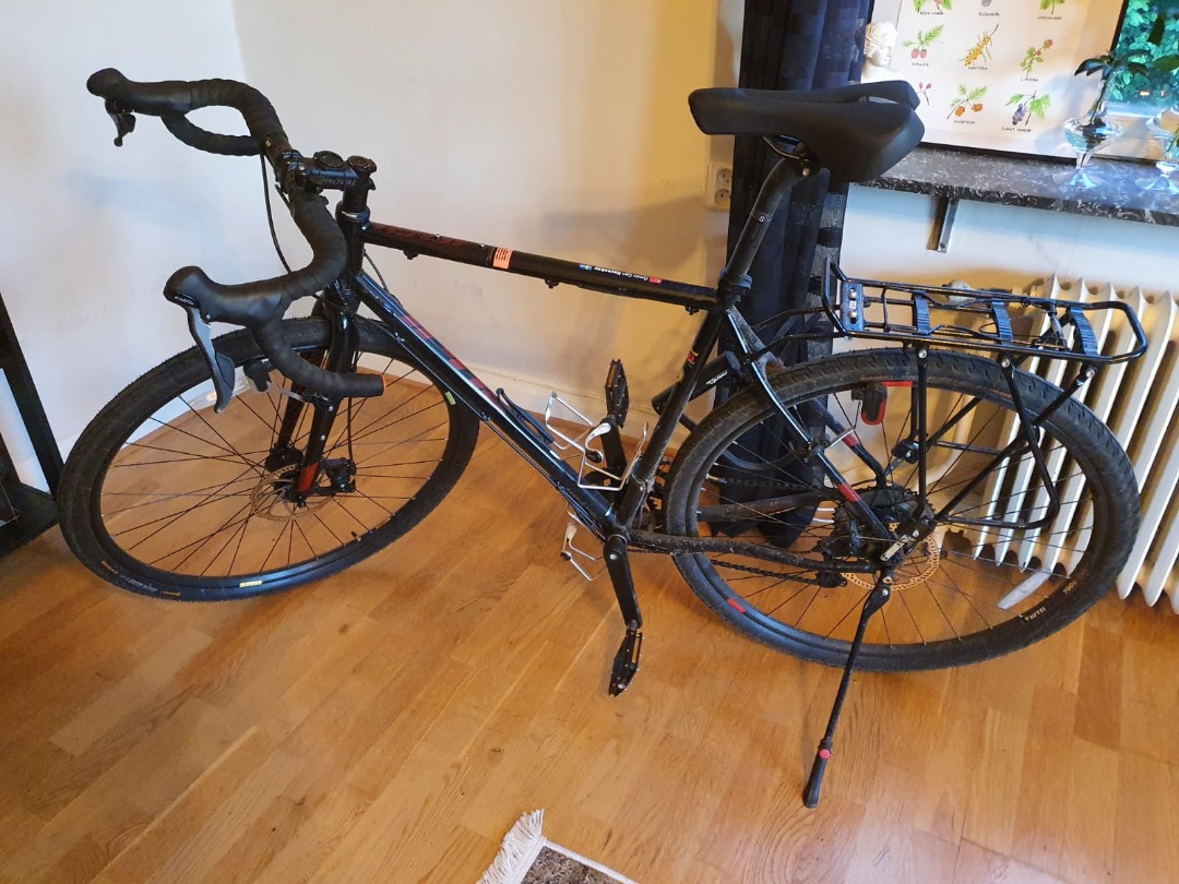 52cm touring herr cykel utan tillbehör