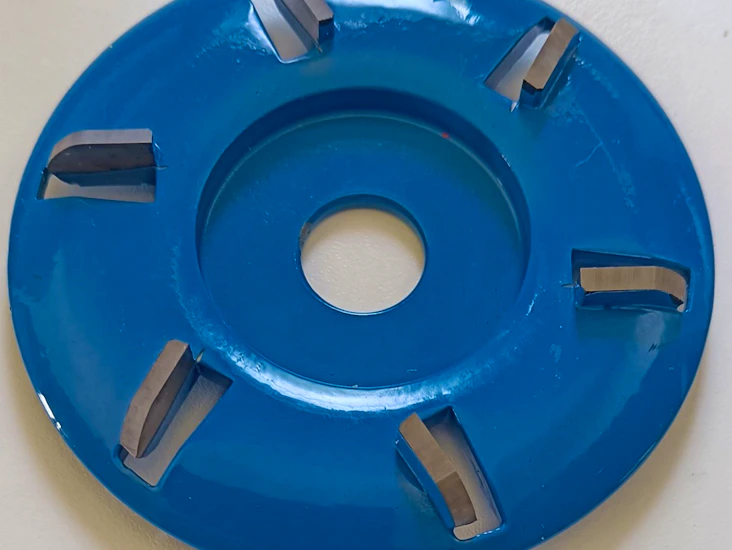 Träfrässkiva till vinkelslip