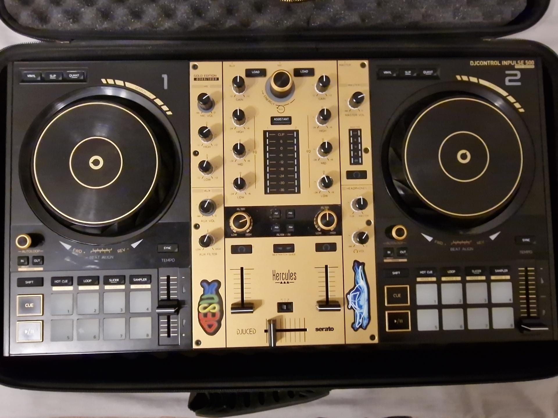 Hercules impulse 500 gold edition.