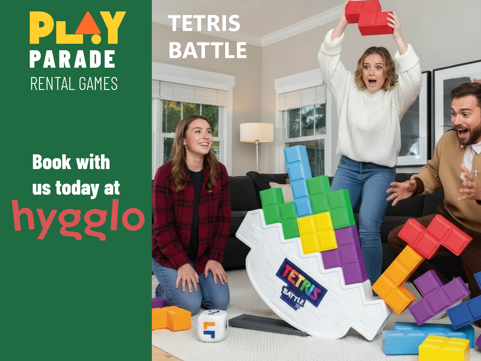 Giant tetris garden game hire | outdoor party game | bbq & event fun / puzzle game