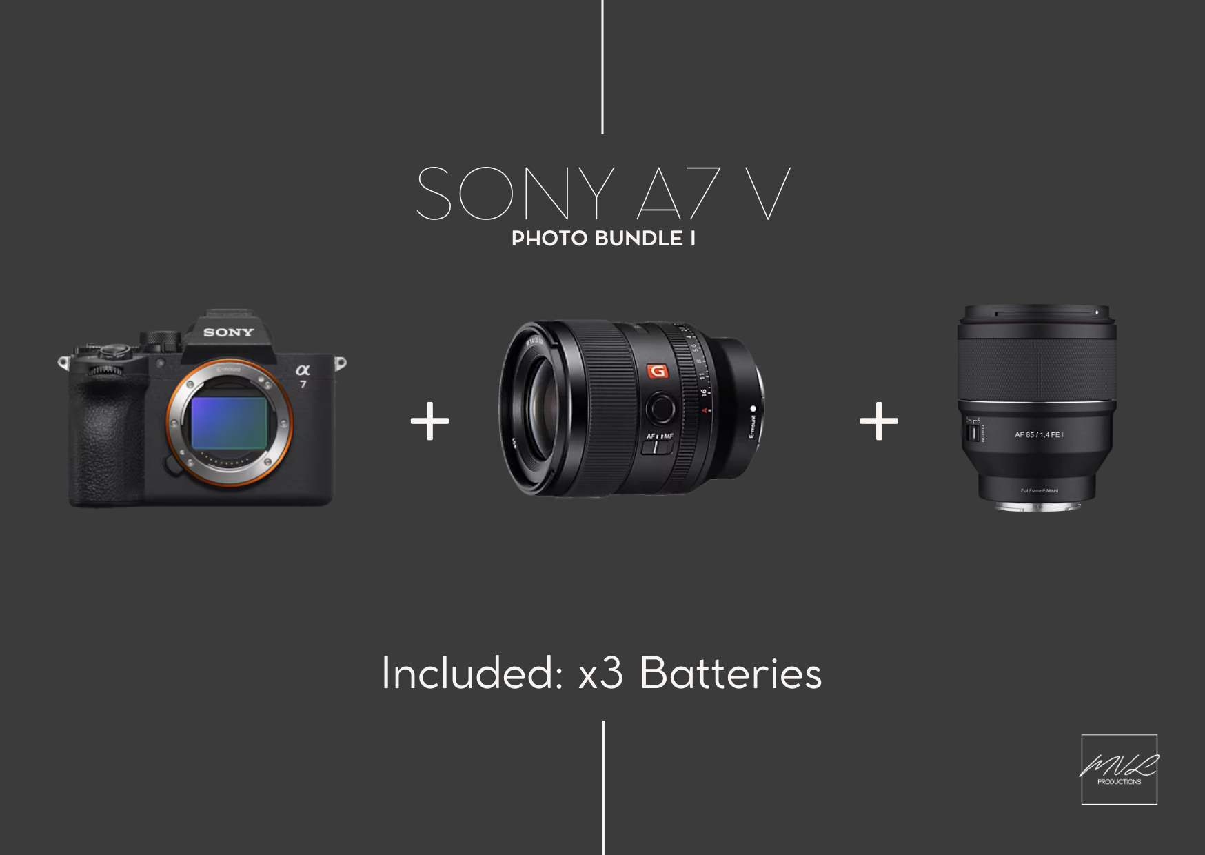 Sony a7v - photography bundle i