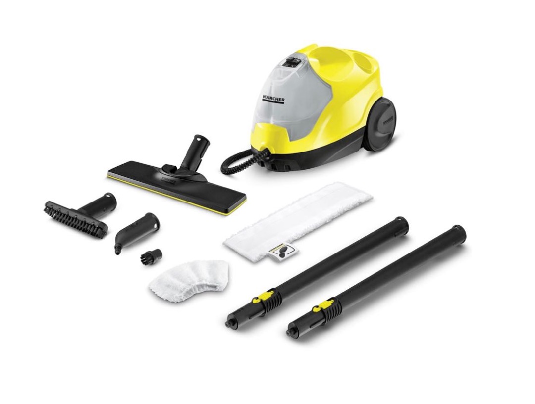 Kärscher ångtvätt med 3,5 bar ångtryck