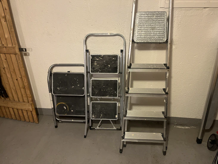 2, 3 eller 5trinns trappestige