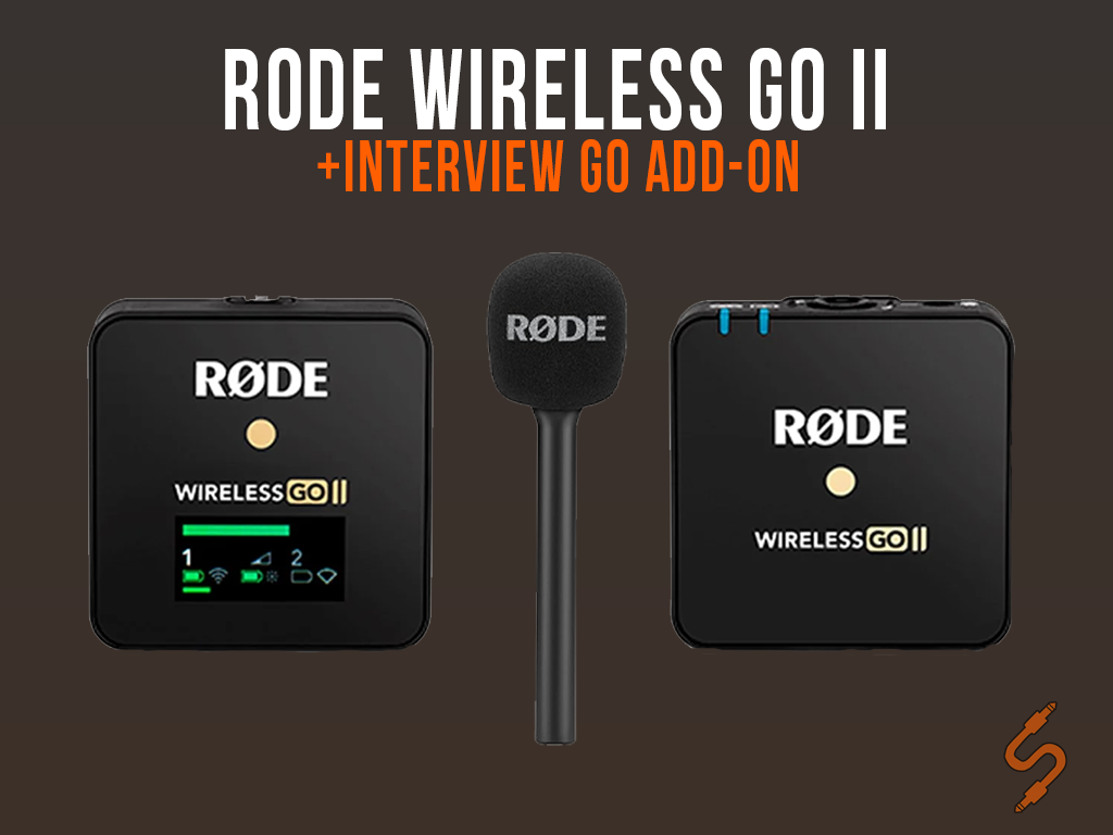 Røde wireless go 2 + røde interview go bundle