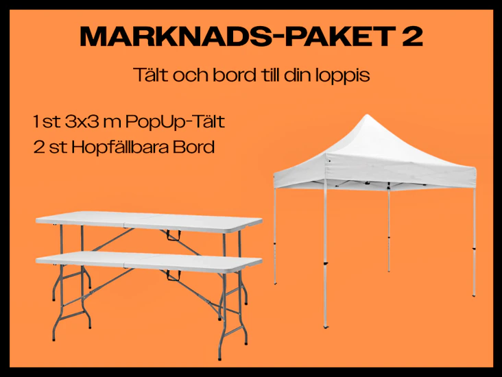Marknadspaket 2(frakt möjlig)