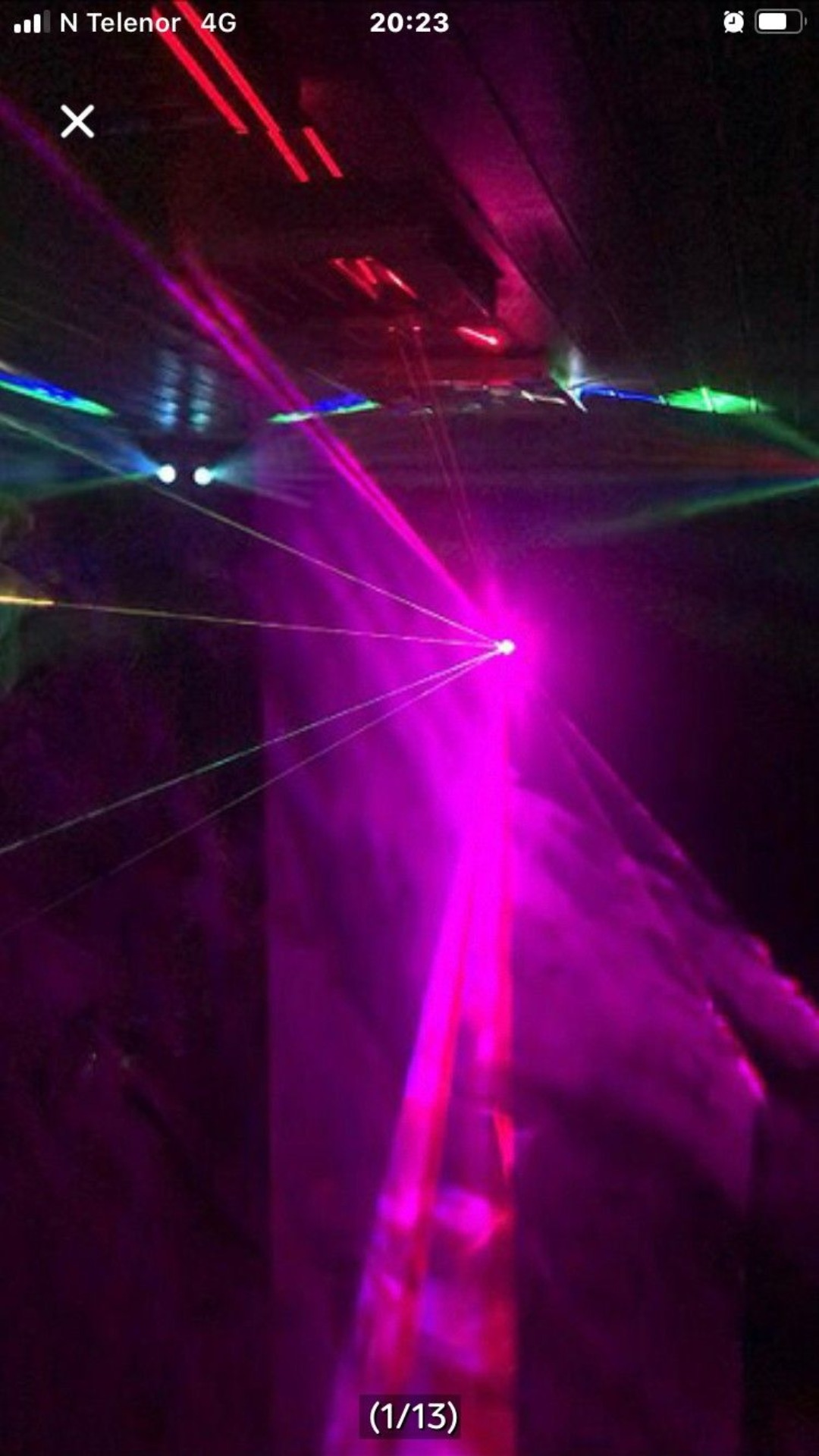 Laserworld pro rgb 4 watts laser (fullfarge)