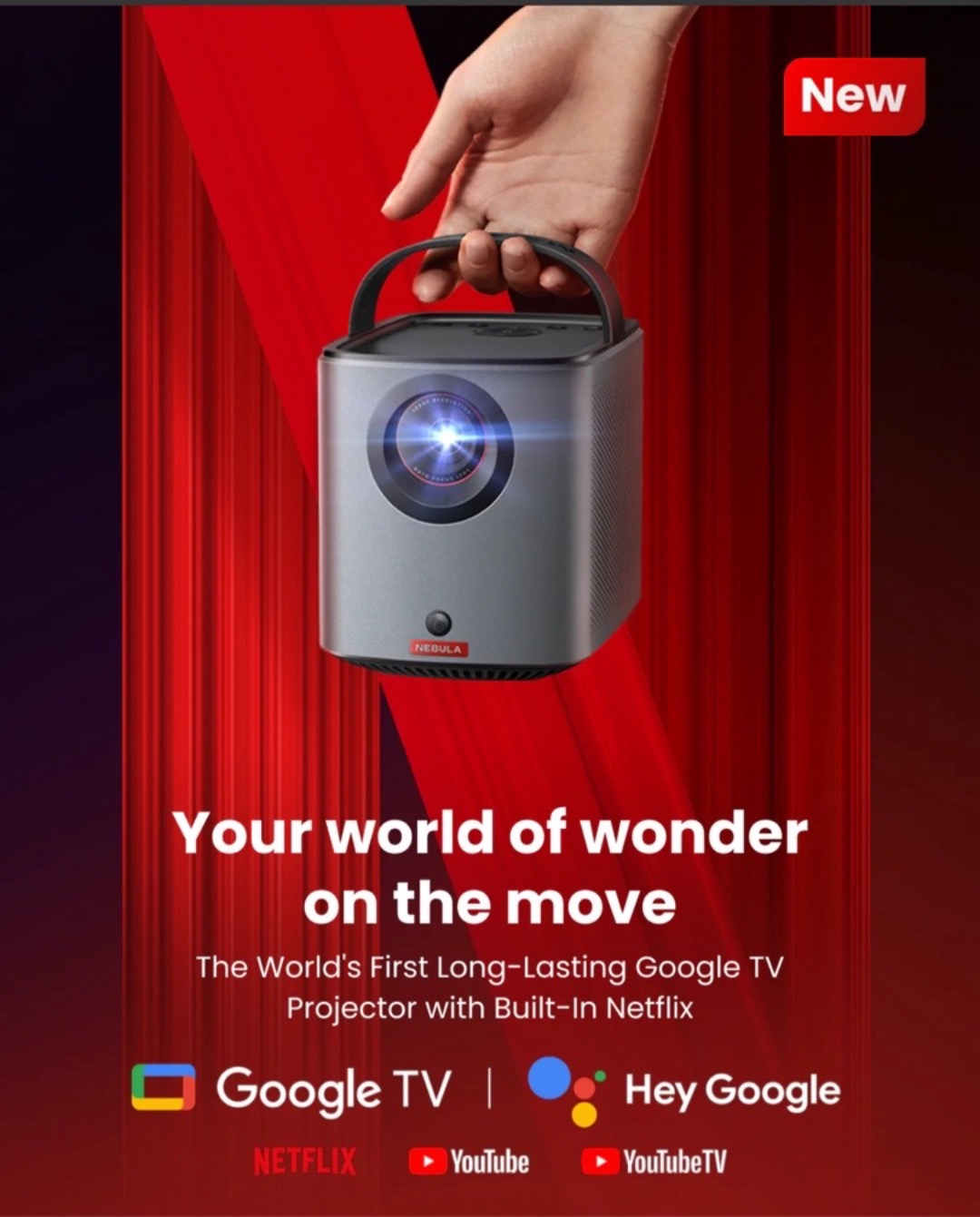 Nebula mars 3 projektor