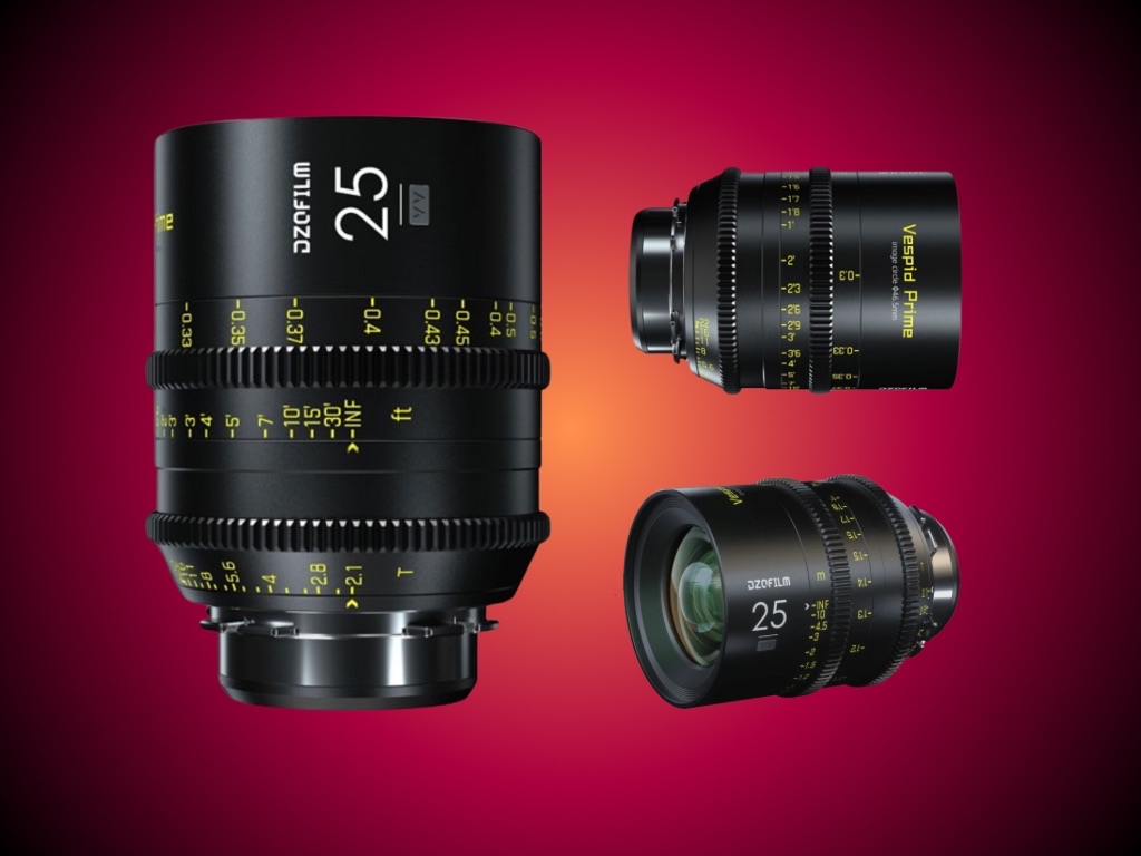 Dzo vespid 25mm cine lens - sony e mount