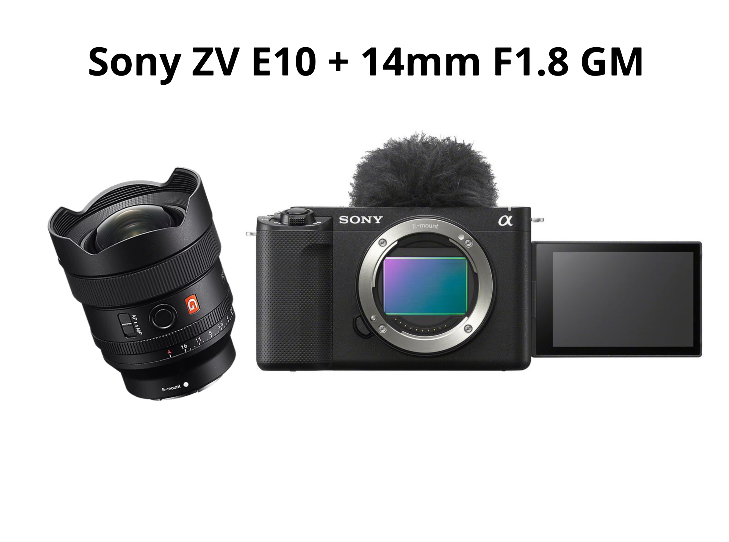 Sony zv e10 + 14mm f1.8 gm