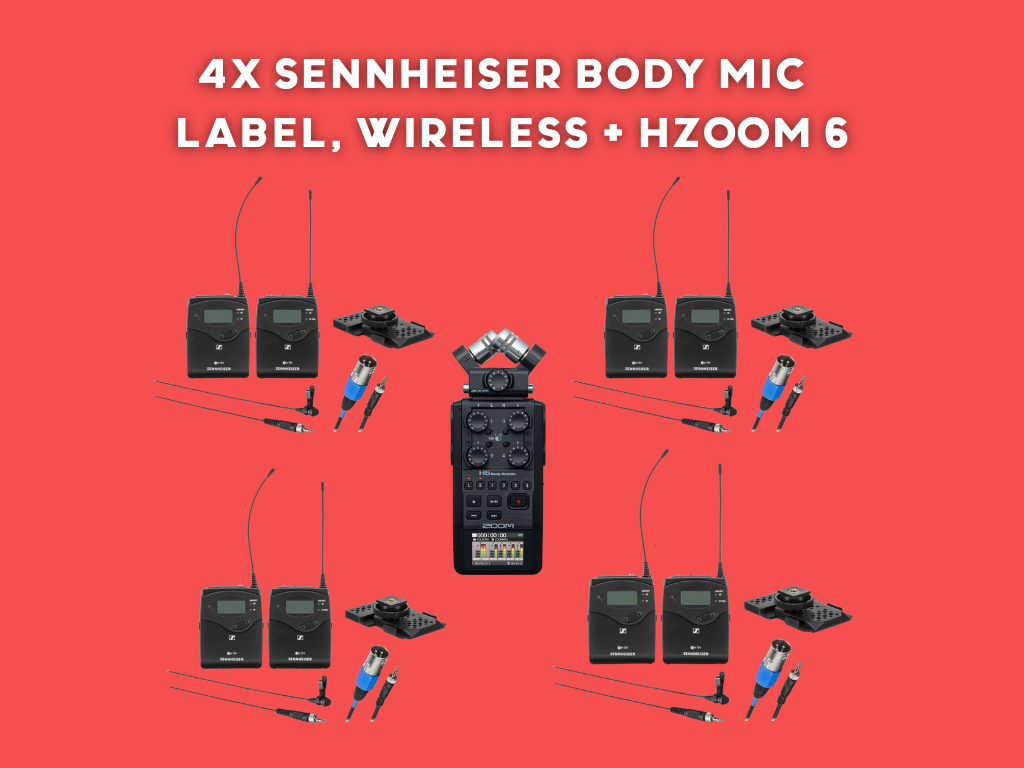  sennheiser g4 and hzoom 6 kit 