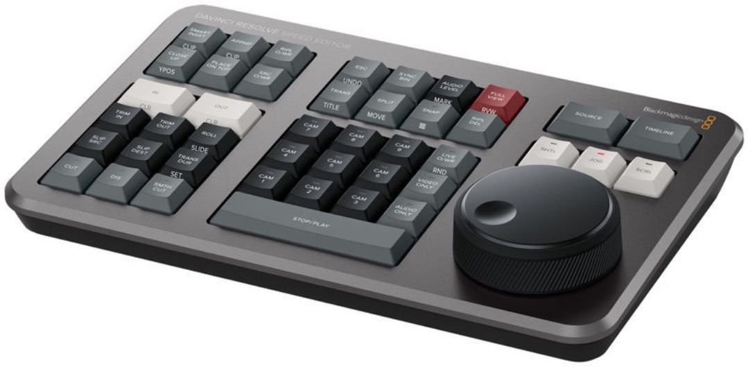 Blackmagic speed editor for davinci resolve