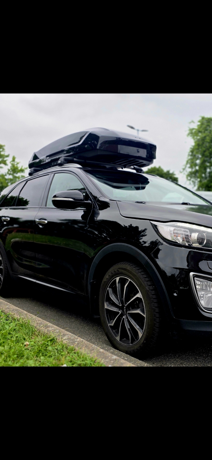 Takbox med takräcken full thule kit!