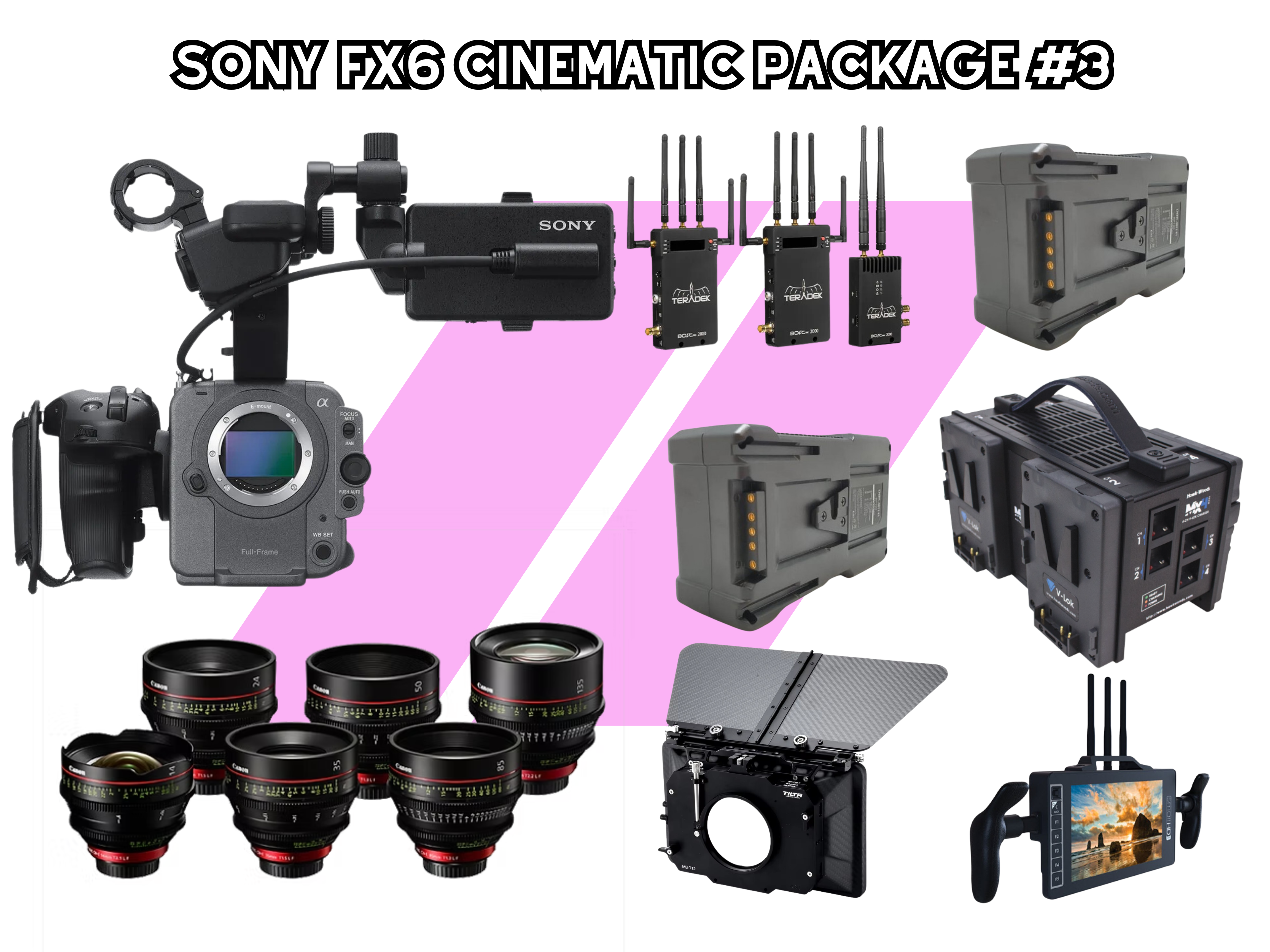  sony fx6 cinematic package #3