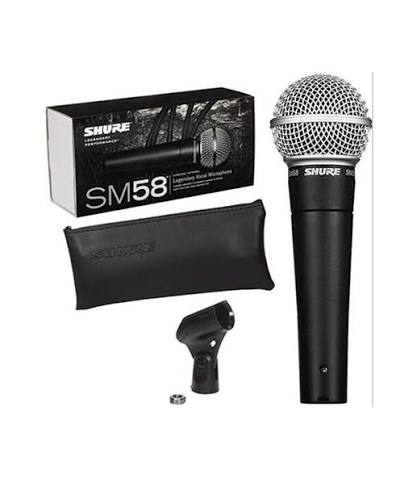 Shure sm58 + 6m xlr