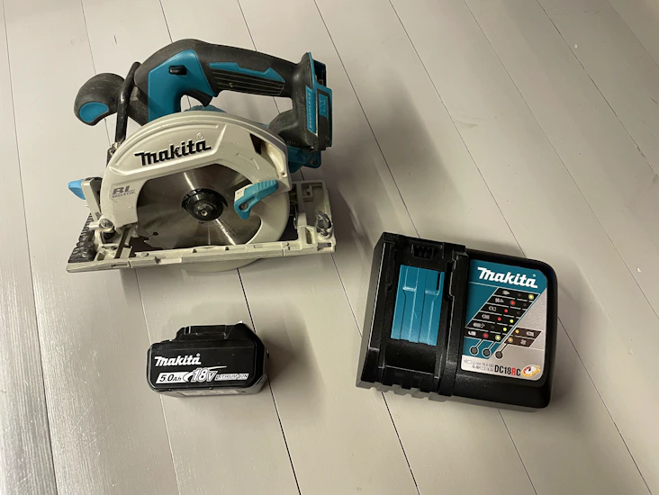 Makita dhs680 akkupyörösaha