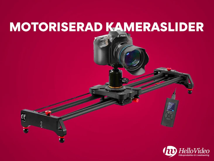 Motoriserad kameraslider