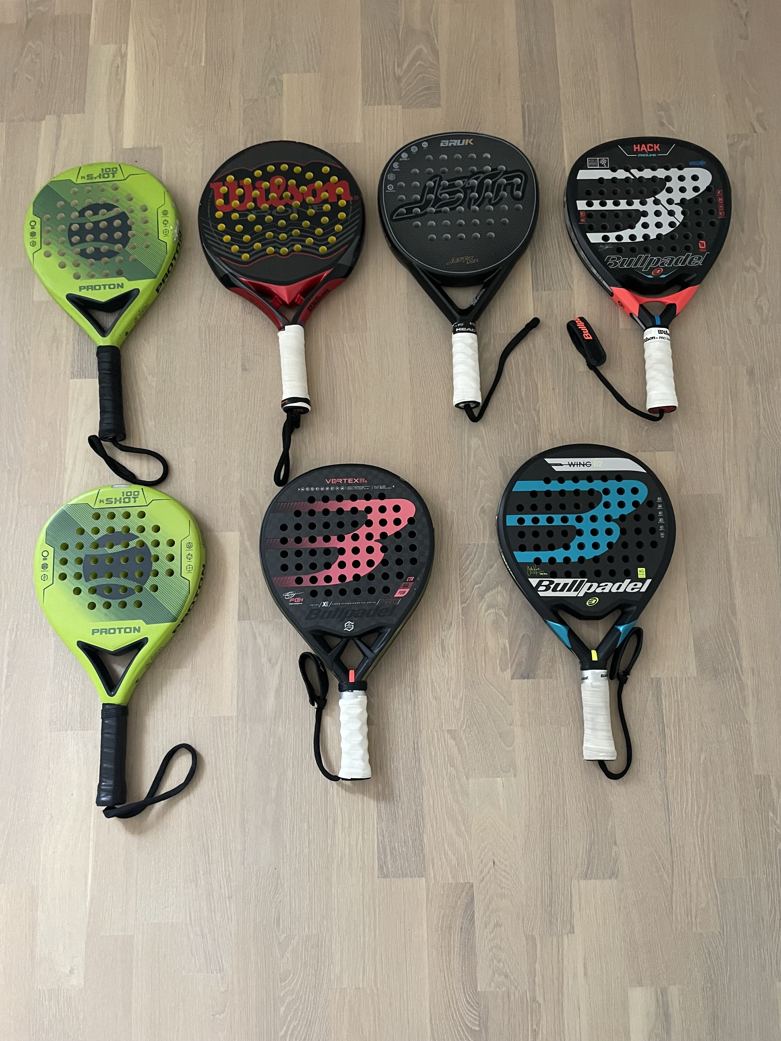 Padelrack vuxen och barn 