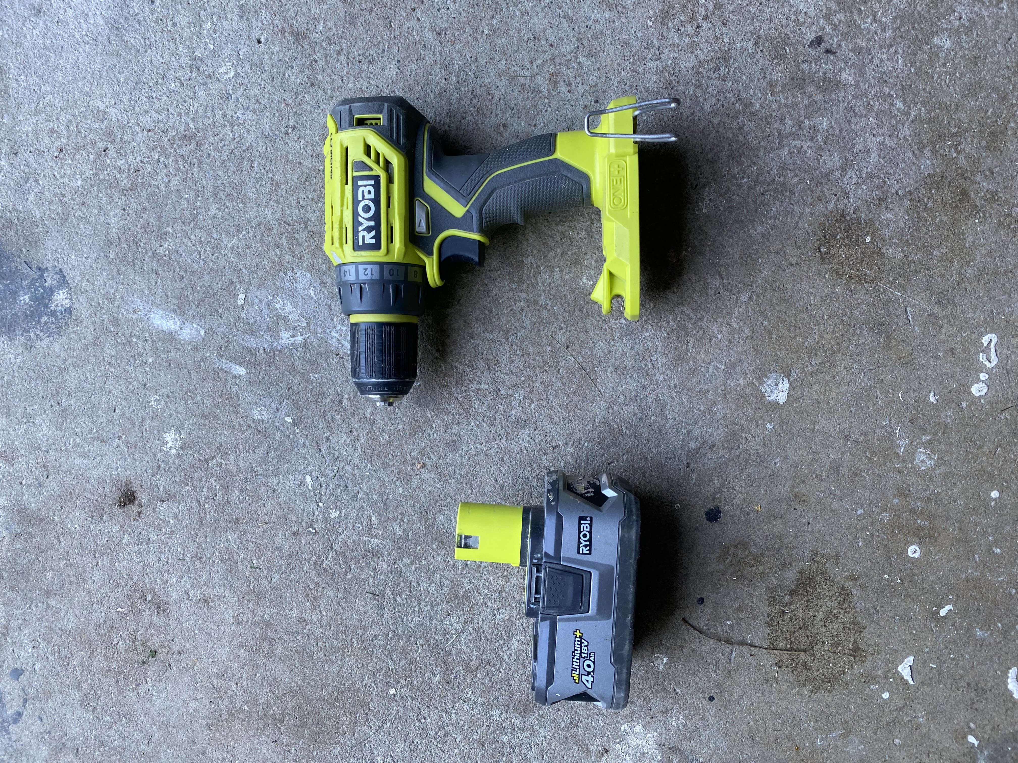  borrskruvdragare ryobi r18dd7