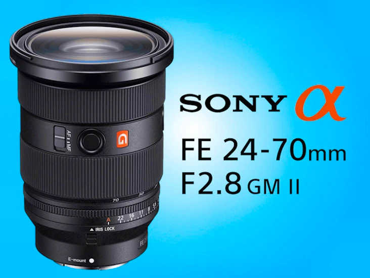Sony 24-70mm f2.8 gm ii zoom lens g master fe full frame