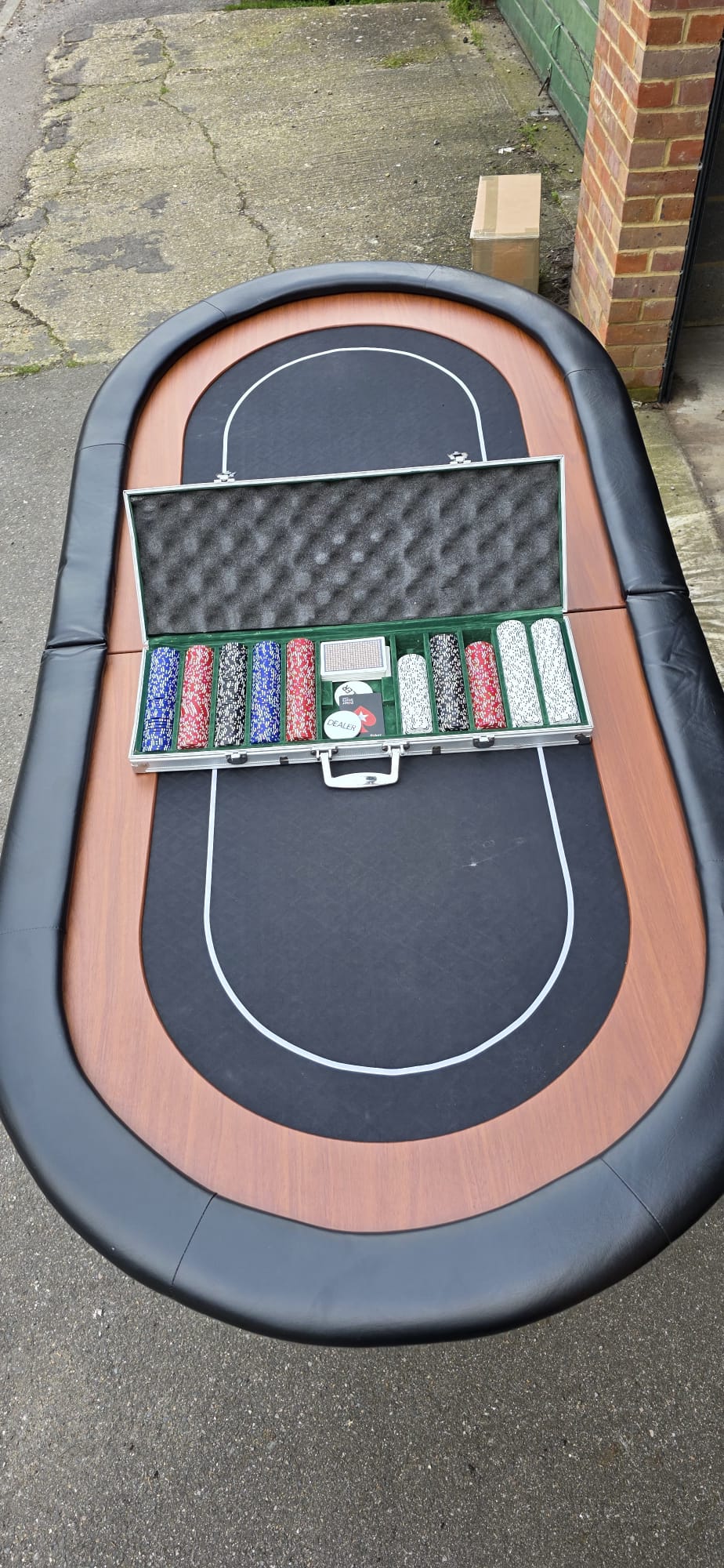 Poker set, casino night 