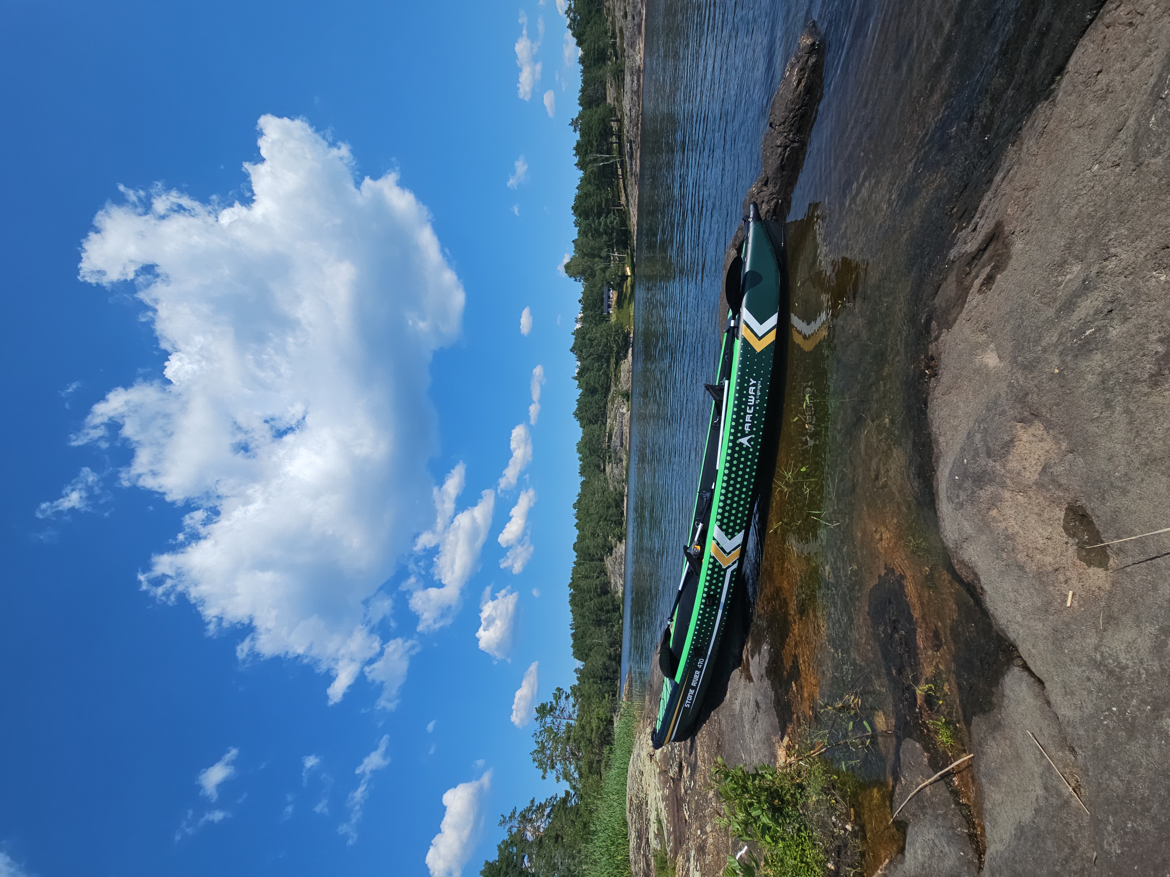 Stone river 470 oppblåsbar kajakk