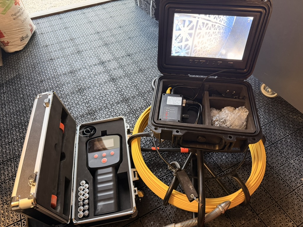 Inspektionskamera med 512 hz sond (lokaliserbar)