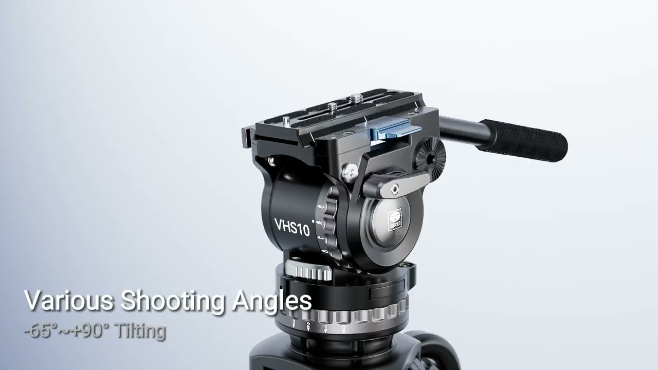 Sirui sq75+vhs10 carbon fiber video tripod kit