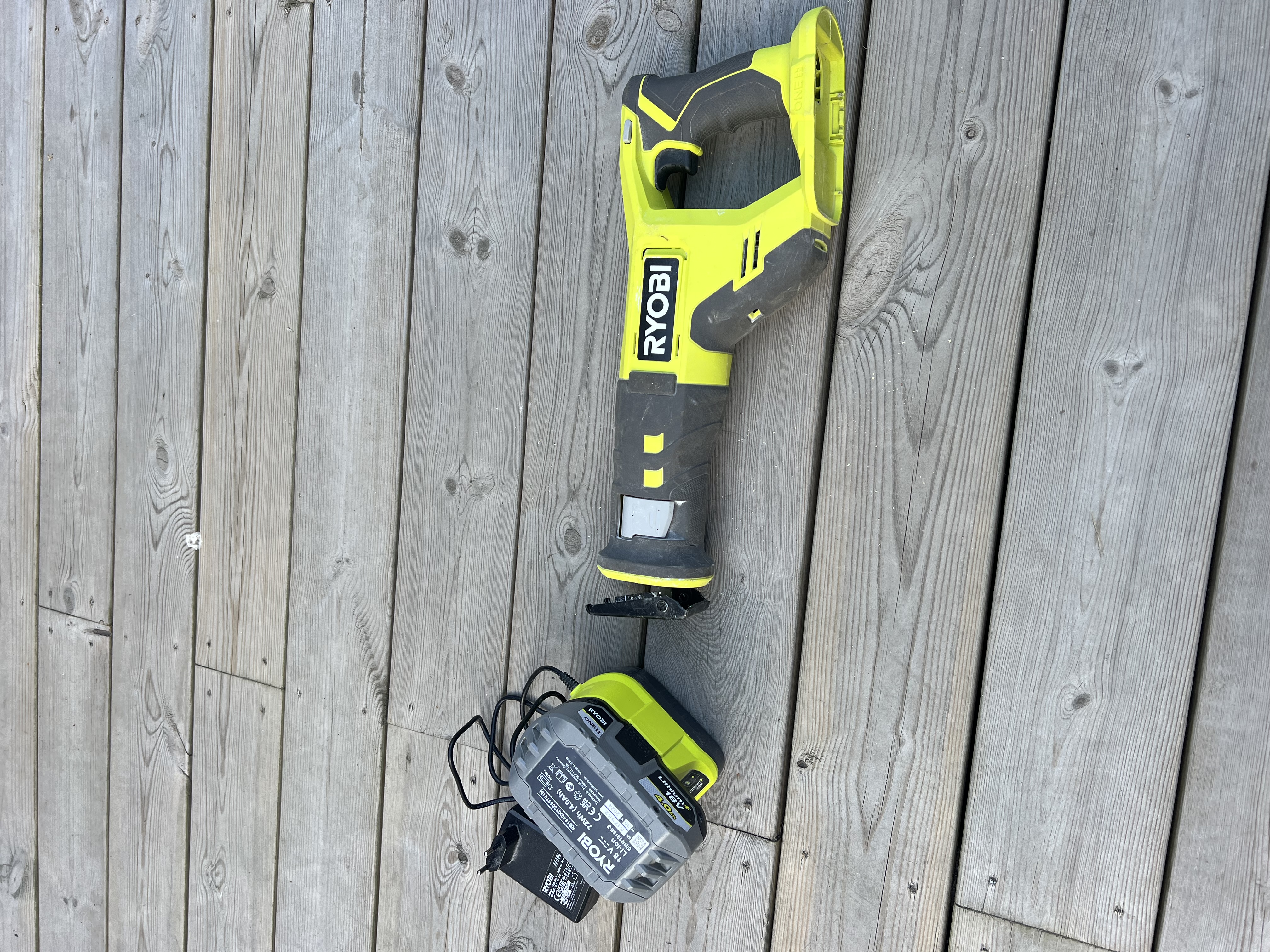 Ryobi tigersåg rrs18 one+