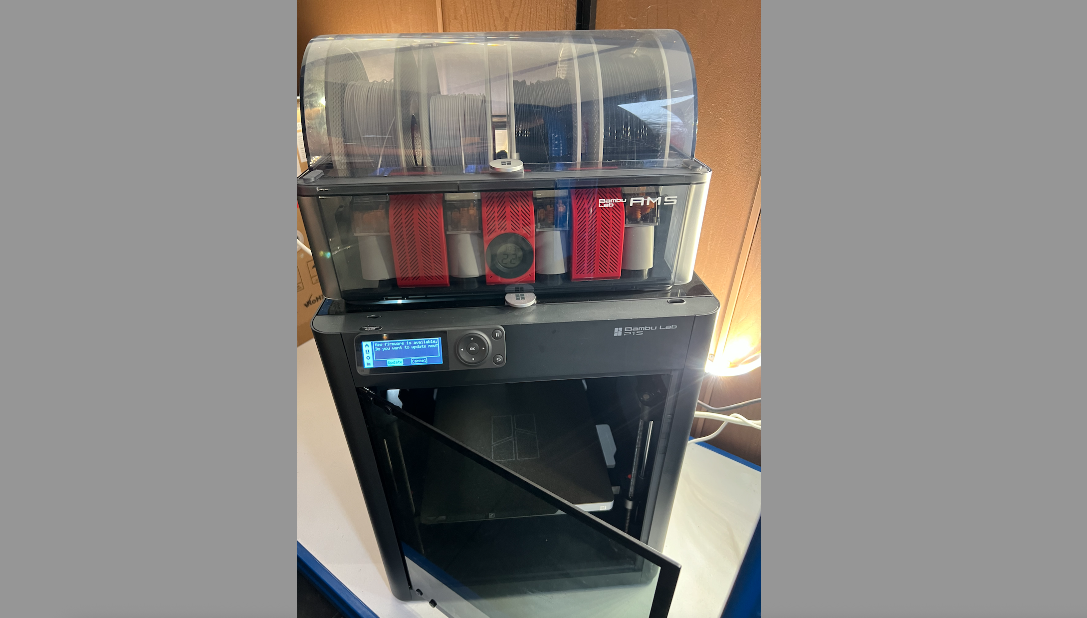 P1s 3d printer + multi-material ams