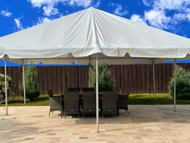 Party tent 20x20 with delivery and installation