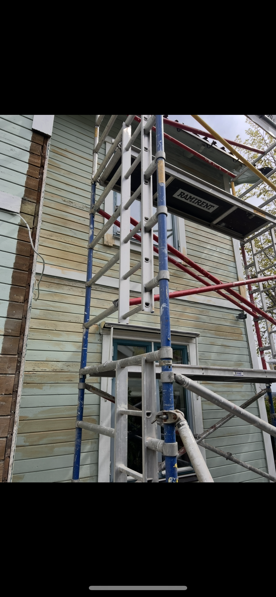 Rullstälning 8+ meter 2,50/1,30