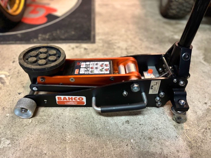 Bahco garagedomkraft av lågprofildesign