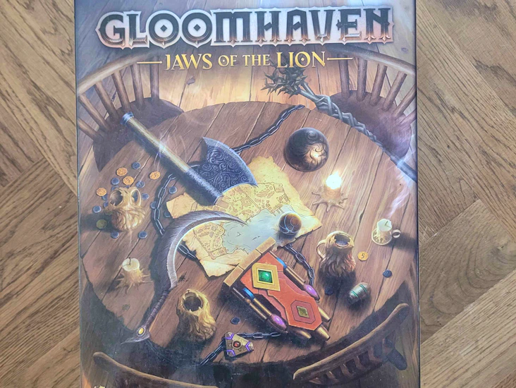 Gloomhaven: jaws of the lion - målade miniatyrer! (brädspel)